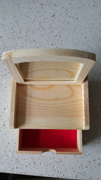 Wooden Keepsake and Trinket Boxes