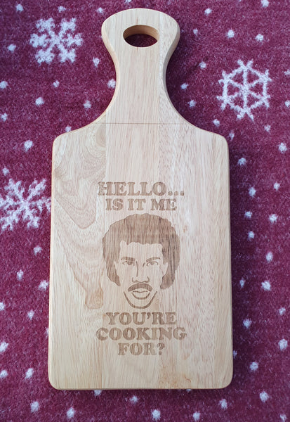 Personalised chopping board