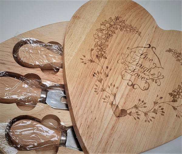 Christmas Cheese Boards with Integrated Tools