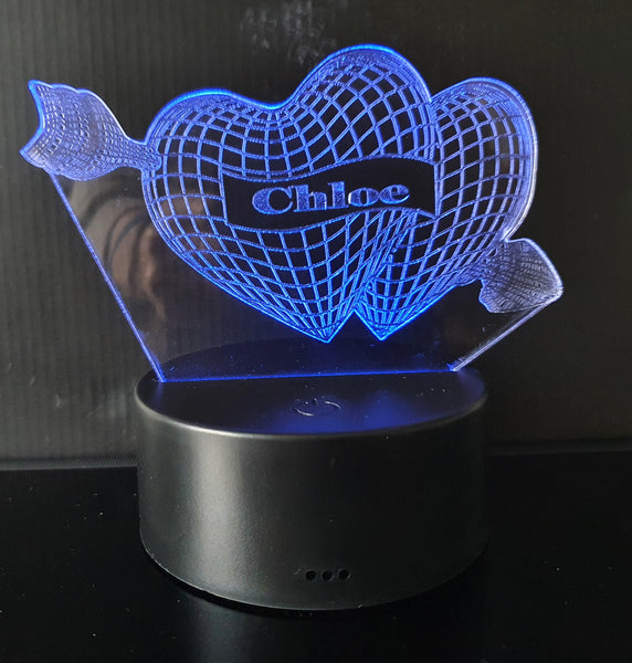 Night Light - Hearts