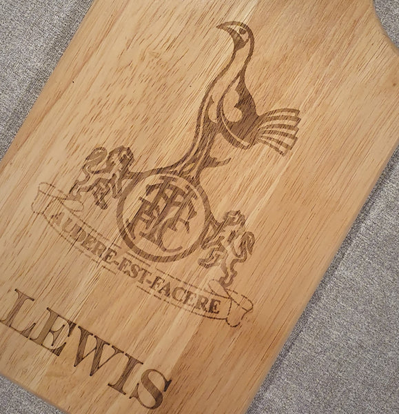Personalised chopping board
