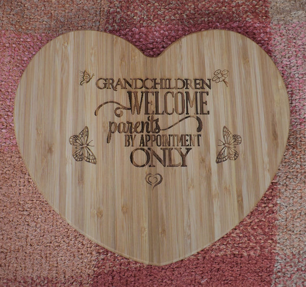 Personalised chopping board