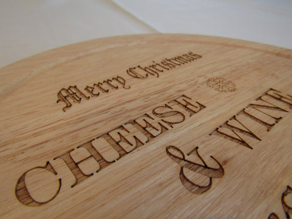 Personalised Cheese Board With Set Of Tools