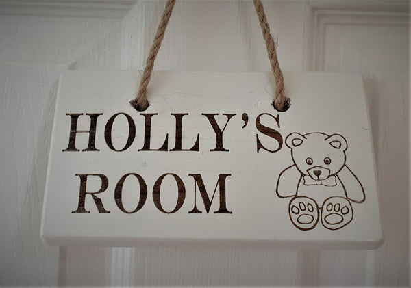 Children's Bedroom Door Signs