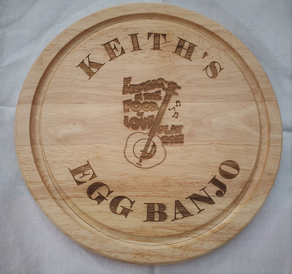 Personalised chopping board