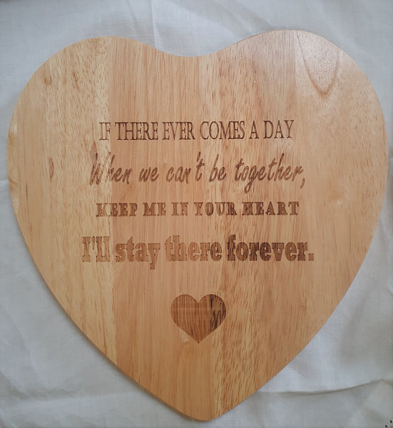 Personalised chopping board