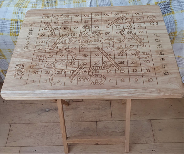 Wooden Games Table.