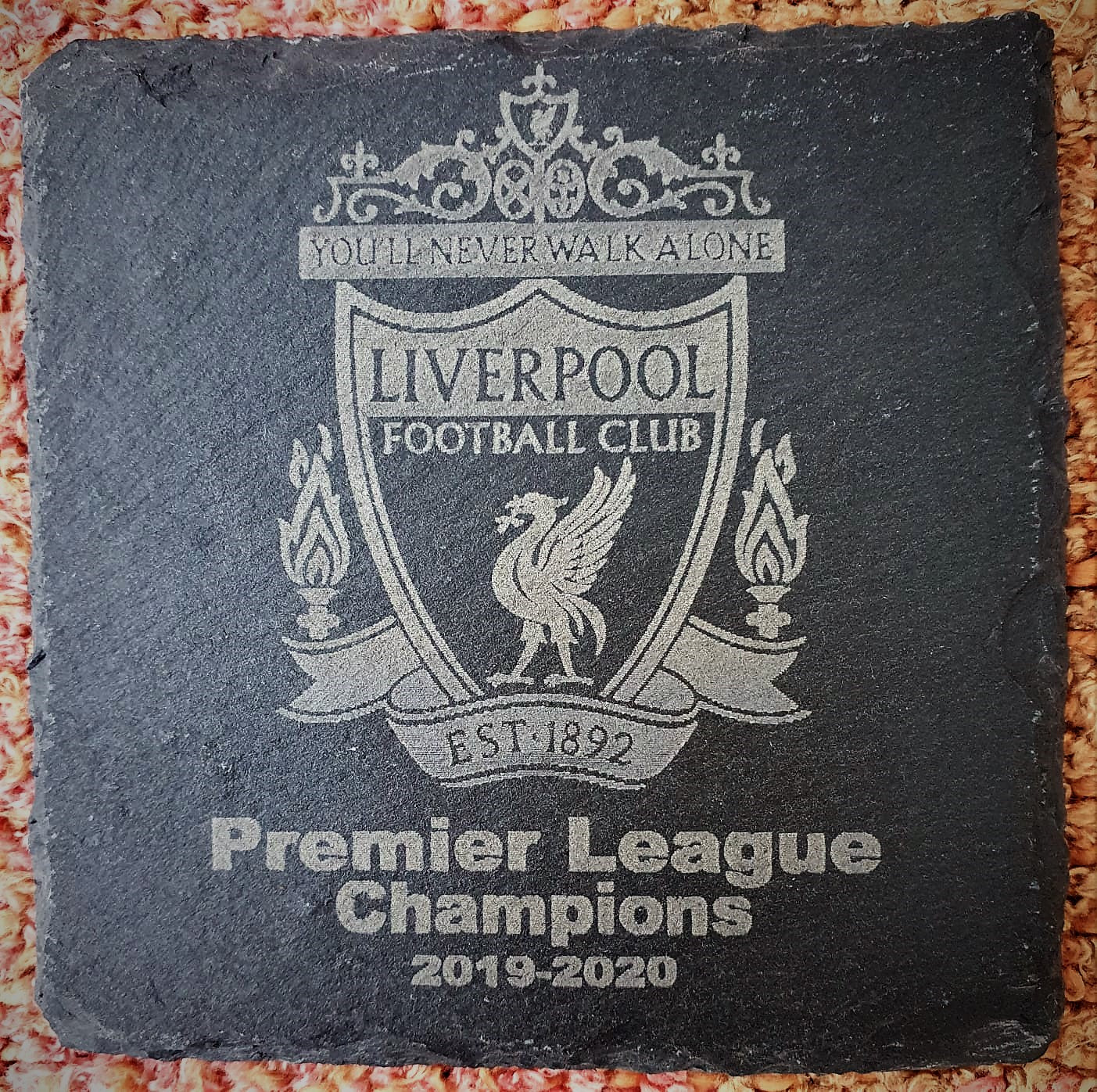 Liverpool Premiership Champions 2019-2020 Commemorative Coasters