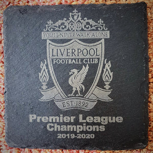 Liverpool Premiership Champions 2019-2020 Commemorative Coasters